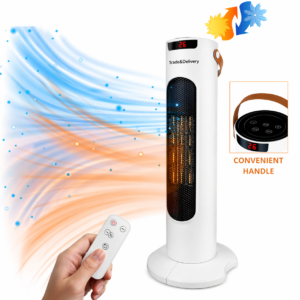 termowentylator 1500w led grzejnik elektryczny farelka