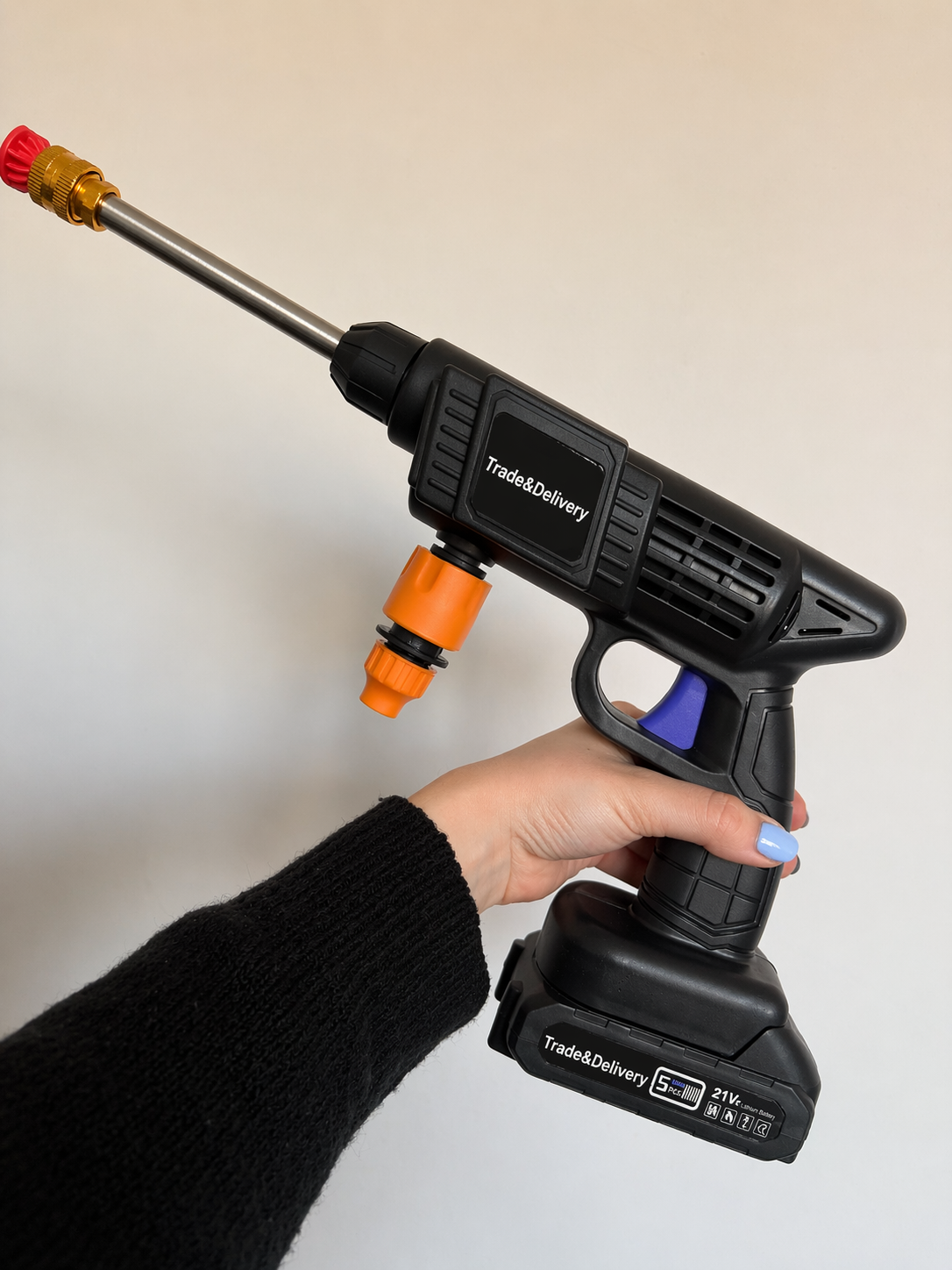 Myjka ciśnieniowa bezprzewodowa mini karcher 2 akumulatory - obrazek 3