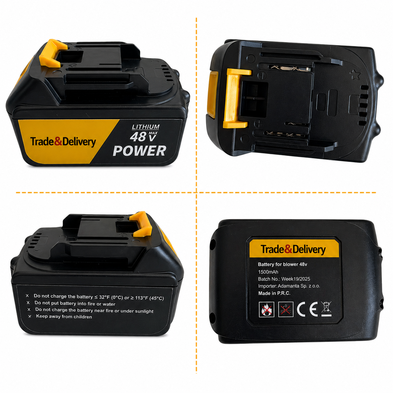 Bateria Trade&Delivery 48V POWER do elektronarzędzi ogrodowych