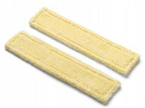 2x PADY Z MIKROFIBRY DO KARCHER WV 1 WV 2 WV 4-4 WV 5 WV 6 WV 7 KOMPLET