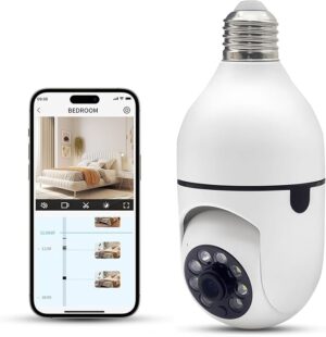Kamera WiFi 4K 360° z detekcją ruchu – Trade&Delivery