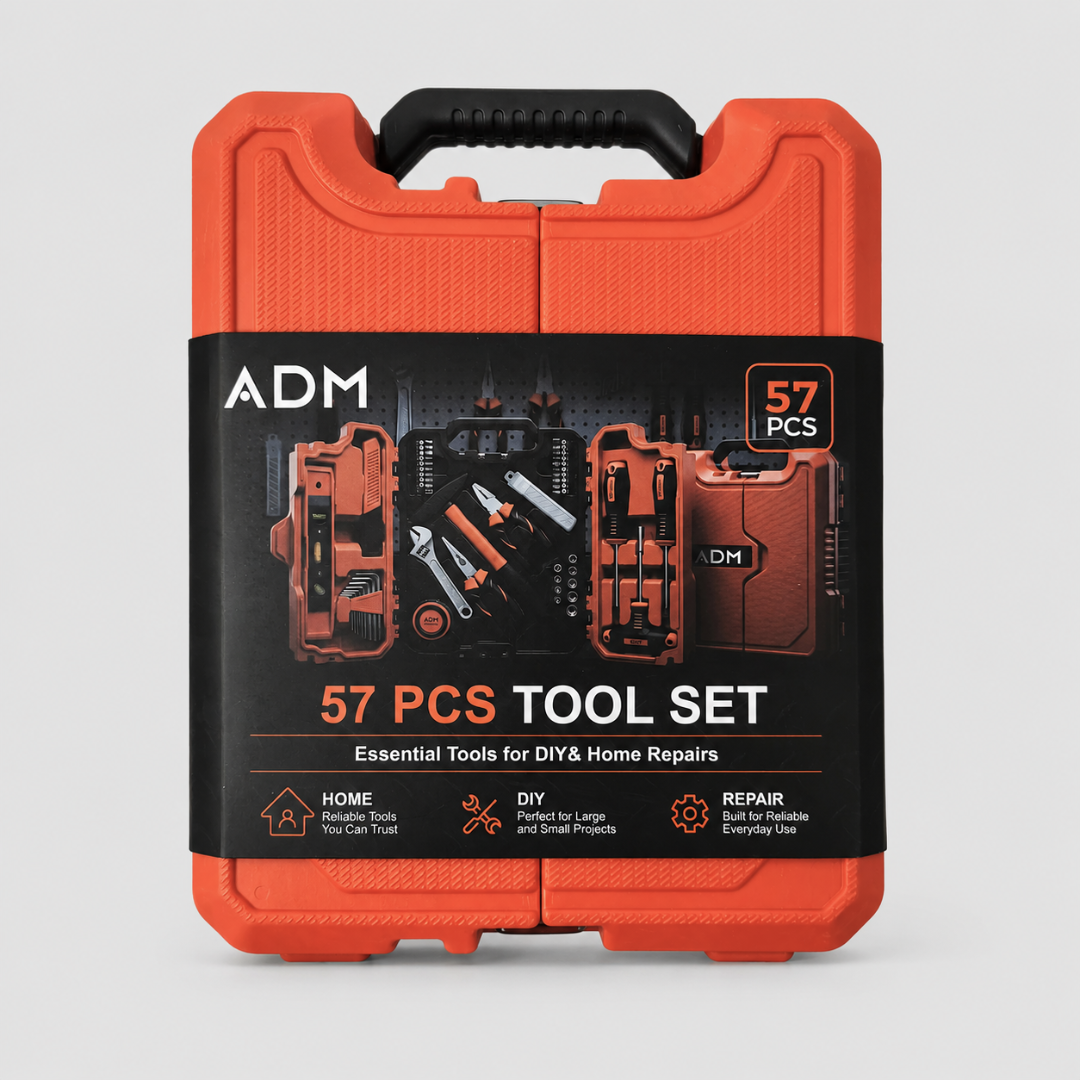 Zestaw narzędzi DIY 57 elementów Trade&Delivery