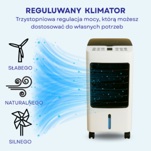 Klimator 3w1 przenośny 65W Trade&Delivery – chłodzenie i nawilżanie powietrza