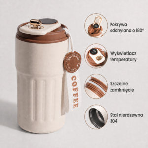 Kubek próżniowy na gorące i zimne napoje Trade&Delivery Kubek próżniowy na gorące i zimne napoje Trade&Delivery