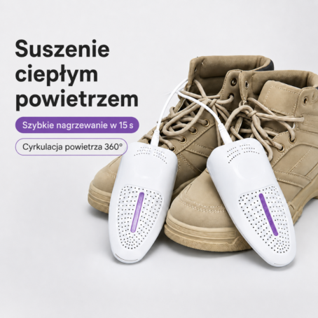 Suszarka do dwóch butów jednocześnie Trade&Delivery