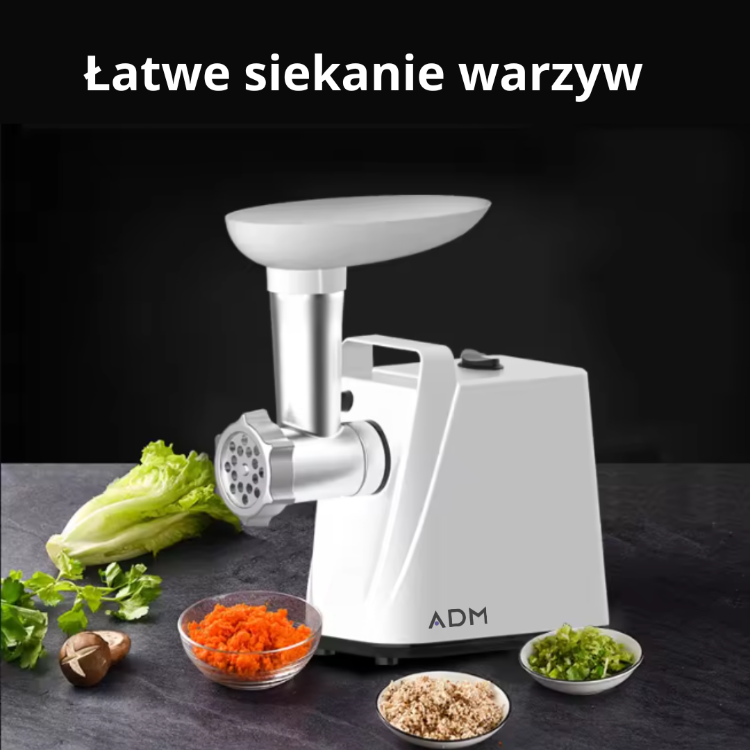 Elektryczna maszynka do mięsa i szatkownica Trade&Delivery
