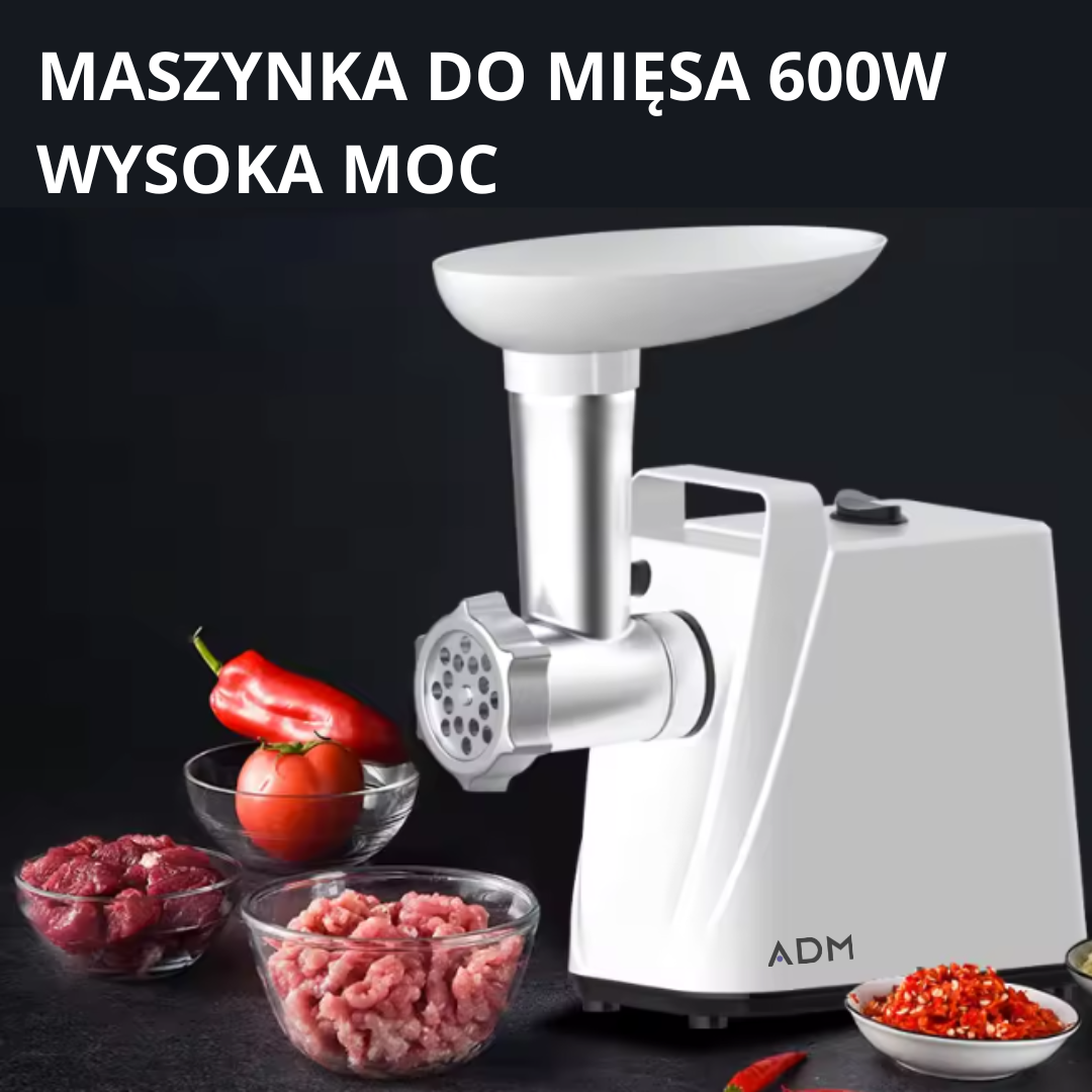 Maszynka do mięsa 800W z funkcją reverse Trade&Delivery