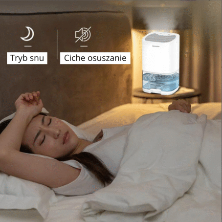 Przenośny osuszacz powietrza SilentAir 7 LED Trade&Delivery